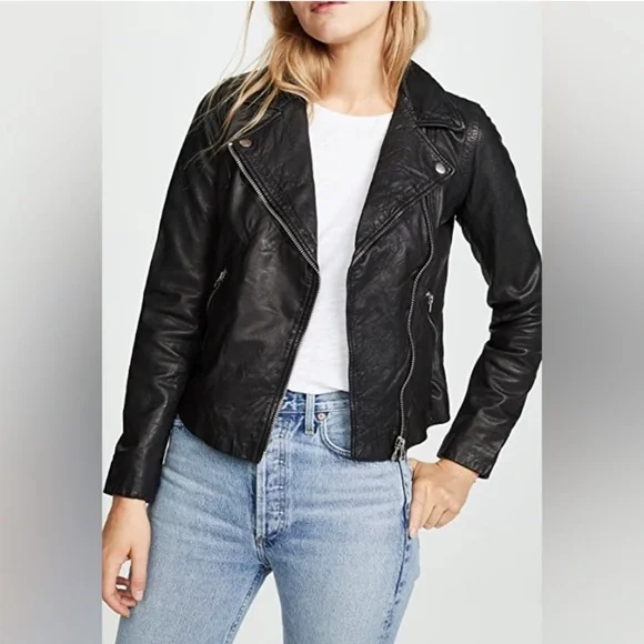 Madewell Leather jacket - Picture 2 of 7